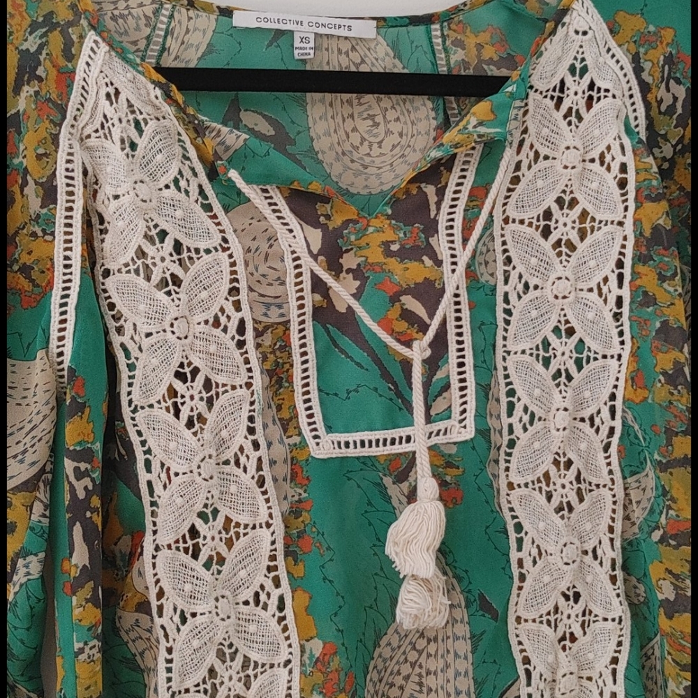 Boho blouse/shirt - Picture 3 of 6